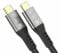 PfirstDa Cable USB C a USB C 100W (0.5m), Cable USB Tipo-C 3.2 Gen2x2, Soporta 20Gbps de Datos y Transmisión de Video 4K@60Hz Para PS5, Portátiles, Teléfonos Móviles, Hubs, Docking Stations.