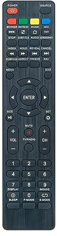 ALLIMITY Sostituisci Telecomando adatto per AKAI TV AKTV5537S AKTV5036S AKTV6536S AKTV4336S AKTV704S AKTV5536S AKTV5836 AKTV4622S AKTV3923S-SMART