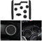 CDEFG Compatible with MINI Cooper F56 Facelift Rubber Mats, Non-Slip Mats Centre Console Anti-Slip Cup Drink Holder Rubber Mat Armrest Storage Pads Door Slots Car Interior Accessories(Black)