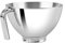 Kitwanda 3 Quart Stainless Bowl for Kitchen Aid Mixing,Stainless Steel Bowl Compatible with Kitchenaid Mixer 4.5/5QT