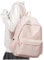 Sac à Dos suradar Sac à Dos pour l'école Adolescents Filles, Sac à dos de jour Décontracté pour l'école Secondaire Sac de Sport de Voyage pour étudiants de l'université A4 Magazine Rose