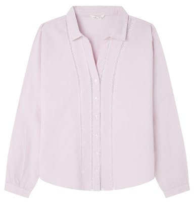 SPRINGFIELD 3.fq. Blusa Cami Alg Raya Rosa Chemisier, Rose Clair, 34 Femme