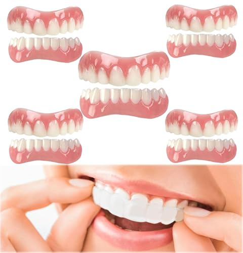 Denture Veneers Cosmetic Dentures Veneers Temporary Denture Denture Veneers for Women Men Protect your teeth and regain a confident smile,05