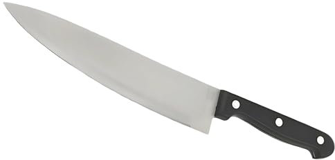Reldor 8-Inch Stainless Steel Chef Knife, Professional Cook Knife with Ergonomic Handle for Precision Cutting, Rust-Resistant Blade, Multipurpose Kitchen Knife for Meat, Vegetables, and Fruits