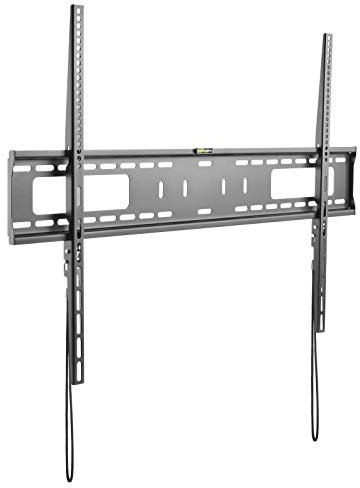 Soporte para Monitor/TV 60-100, Color Negro, Ajuste de Altura, Giro y inclinación, Ideal para Mejorar la ergonomía y optimizar Espacio en oficinas y hogares.