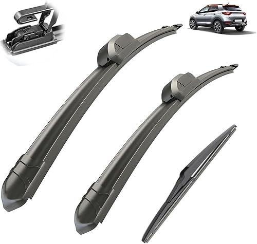 YYlong Limpiaparabrisas Escobilla para KIA Stonic 2016-2021 Parabrisas De Coche Escobillas Limpiaparabrisas Juego de Parabrisas Escobillas