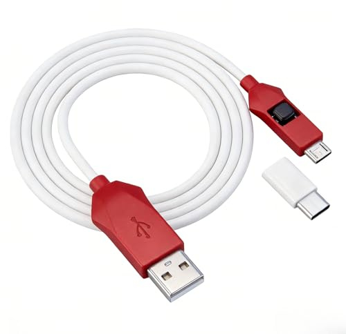 TICFOX Deep Flash Kabel für Phone, Service Cable und Reparaturkabel für MIUI Engineering Line, Cable 2-in-1, für Modelle Open Port 9008 Type C Adapter