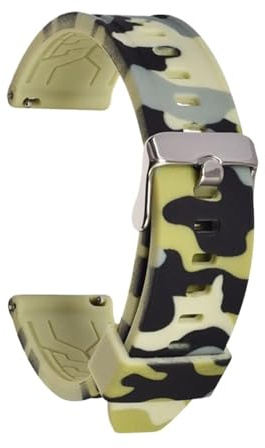 Bracelet de Montre de Sport à dégagement Rapide en Silicone, 18mm 20mm 22mm 24mm