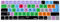 XSKN Mac Logic Pro X English Shortcut Functional Hotkey Design Silicone Keyboard Skin Cover for 2016 Touch Bar MacBook Pro 13 (A1706) & MacBook Pro 15 (A1707), US EU Layout