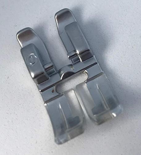 Nähmaschinenzubehör24 Nähfuß 0 Standard Nähfuß für Pfaff Nähmaschinen mit IDT 6mm aus Kunststoff