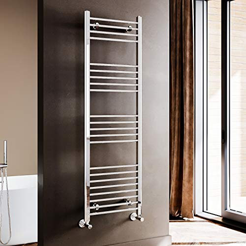 1600 x 500 mm Straight Towel Rail Radiator Bathroom Heated Towel Radiator