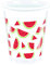 Procos Set de 8 Vasos de plástico de Sandia