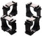 DollaTek 20pcs 18650 Lithium Cell Battery Holder Bracket for DIY Battery Pack