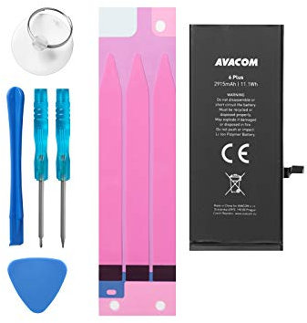 Batteria per Apple iPhone 6 Plus, Li-Ion 3, 82 V 2915 mAh (ricambio 616-0802)