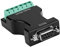 Adaptador convertidor RS485, adaptador convertidor RS-232 a 485/422 Convertidor de dispositivos en cascada 16-32 para máquinas de asistencia, compatible con los estándares RS-232, RS-485, RS-422