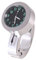 iSpchen Motorraduhr Wasserdicht Moto Uhr Uhren Clock Motorrad Lenker 22-25 mm Motorräder Zubehör Universal Auto Uhr für Motorrad Fahrrad Lenkeruhr Silber