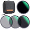 K&F Concept ND Filterset 82mm Neutral Graufilter Set ND4+ND8+ND64+ND1000 ND Filter Kit