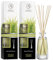 Raumduft Diffuser Set Lemongras mit Ätherischem Lemongras Öl 2x100ml - Raumduft Stäbchen - Aromadiffusers - Lufterfrischer - Duftdiffusor - Raumbeduftung - Reed Diffuser - Zitronengras Duft