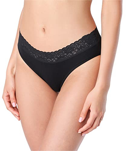 Bellivalini Damen Pantys Baumwolle Spitzenunterwäsche für Frauen BLV50-191