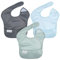Tiny Twinkle Baby Lätzchen Mess Proof Baby Lätzchen Entwöhnung Lätzchen Wasserdicht Fütterung Lätzchen für Kleinkinder 6-24Monate Maschine waschbar und verstellbare Seite Verschluss Baby Food Lätzchen