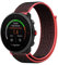 Strap-it Nylonarmband - kompatibel mit - Polar Vantage M - Armband - Schwarz/Rot - fur Grit X - Grit X Pro - Vantage V3 - Vantage M2