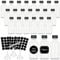 Yishik 2 oz Clear Glass Bottles with Funnel,24 Pack Glass Shot Bottles with lids,60ml Round Boston Bottles for Wine Dispensing,Juice Shots with Airtight Caps for Party Favours,Drinks Storage