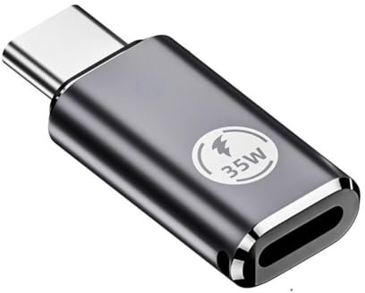 Adaptador de 8 pines a tipo C para Apple 15 Adaptador de carga 35w PD Carga rápida Serie P1Q6 para IPhone15 Adaptador tipo C