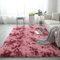 MYUANH Teppich Schlafzimmer Flauschig 70 x 140 cm Die Antirutschmatte für Teppiche Shaggy Teppich Anti-Rutsch Unterseite, Weich, Pflegeleicht, Robust, Flauschige, dunkelrosa