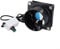 HpLive Solder Extractor Fan, USB Solder Steam Absorber Fan with Adjustable Speed, Exhaust Fan with Pipe, Smoke Extractor for Kitchen, Workshop, Soldering, 8 x 8 cm (Only Fan)