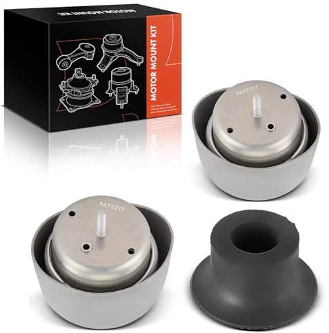 Frankberg 3x Motorlager Vorne Kompatibel mit A4 8D2 B5 A4 Avant 8D5 B5 A6 4B2 C5 A6 Avant 4B5 Passa.t 3B2 Passa.t 3B3 Replace# 8D0199379G