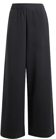 adidas Damen Soft Lux Straight Leg Pants, Black, L