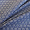 Stoff Baumwollstoff Meterware blau indigo weiß Japan Asanoha Graphik