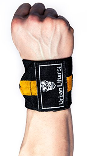 Urban Lifters Handgelenkbandagen für Gewichtheben, strapazierfähig, fortschrittlich, 45,7 cm, Handgelenkstütze für Gewichtheben, Bodybuilding, olympisches Heben, Powerlifting (Powerlifting)