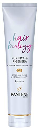 Professionelle Pantene Pro-V Hair Biology Reinigung und Regeneration Haarspülung für fettiges Haar und beschädigte Fasern, 160 ml