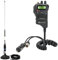 Midland CB Radio Alan 42 DS + Antena S75 con imán, ASQ, Dual Watch, 4 W, 12 V, 10 KM