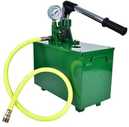 Pompa di prova manuale della pressione, tester di perdita della conduttura 40KG, pompa di prova idraulica 4MPA per la prova di pressione di una varietà di recipienti a pressione
