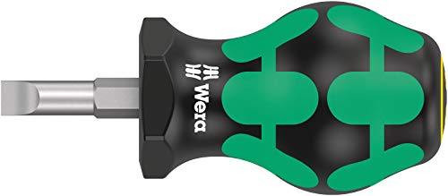 Wera '05008843001 335 Stubby/Vergaserschraubendreher, 1.2 x 6.5 x 24.5 mm