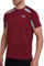 TCA Quick Dry T Shirt Gym Top for Men Short Sleeve Running Top Mens Gym Clothes Sports Active wear, Lightweight Breathable Moisture Wicking Clothing - Cabernet, L