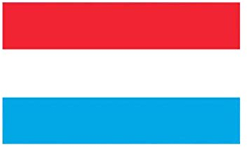 Stormflag Luxemburg Flagge 90x150cm Flagge Luxemburg 3x5ft Polyester 90g mit Ösen mit Doppelnadel genäht.