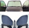 Thermo-Jalousien Kombatibel Mit Vauxhall Vivaro (2015-2019)(Komplettset LWB + Scheunentore) Rückseite einfärben Marine, Reversibel und Thermisch