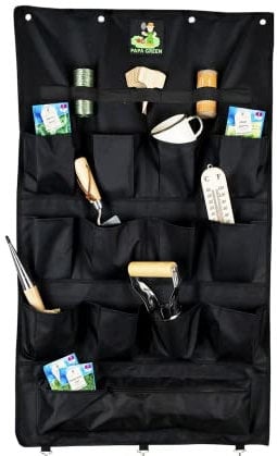Papa Green® ORIGINAL Garden Tool Organiser. Waterproof Tool Bag In Strong 600d Oxford Material. Keep Tools In This Great Tool Bag. Shed Or Garage Storage