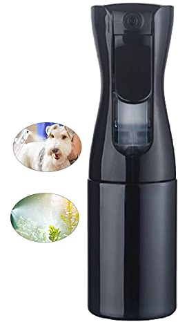 Angzhili Spray Bottle 200ml Fine Continuous Mist Sprayer For Curly Hairstyling, Home Clean, Pets, Plants &Cleaning Skin Care, perfume spray (black)