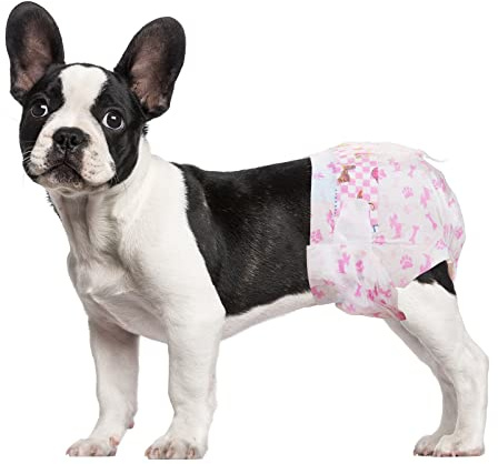 Dono Dog Nappies Female Disposable for Puppy Incontinence, 36 Pcs, Super Absorbent Dog Diapers, Leak-Proof for Dog in Heat,Excitable Urination,Incontinence,Training,M