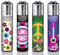 Clipper® Feuerzeuge - 4er Set + Crystal Balls (Free Spirit #1)