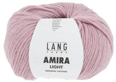 Lang Yarns - Amira Light 0019 rosa 50 g