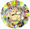 Bric Dodo 50 Stück Tennis Aufkleber Auto Laptop Telefon Gitarre Skateboard Motorrad Fahrrad Tennis Stickers Set Vinyl Wasserdicht Aesthetic Aufkleber für Jugendliche Kinder Erwachsene