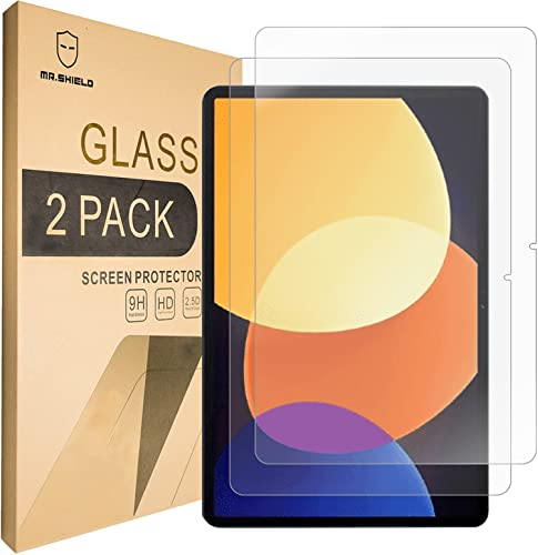 Mr.Shield Pellicola Protettiva per Xiaomi Pad 6 / Xiaomi Pad 6 Pro Tablet 11 Vetro Temperato [9H Durezza] [2 Pezzi] Protezione Schermo Senza Bolle