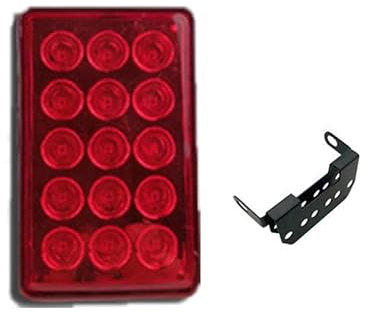 Auto Bremslicht Universal 12V Dreieck Auto Bremsleuchte 20LED Rot F1 Stil Auto Offroad Low Third Brake Stop Light Day Light Bremsleuchte (Color : Deep Blue)