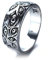 XJruixi Anime Rings Ryomen Sukuna Cosplay Black Dead Eye Unisex Ring Prop Jewelry Gift Accessories