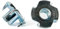 Einschlagmuttern M4 x 8 mm Verzinkt Stahl - DIN 6930 - Einschlagspitzen - Holzmutter - Einschlagmutter metrisch Gewinde (Gewinde: M4, Länge: 8 mm, Menge: 16 St.)